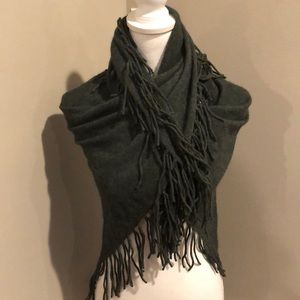 NWT stitch & needle cashmere wrap